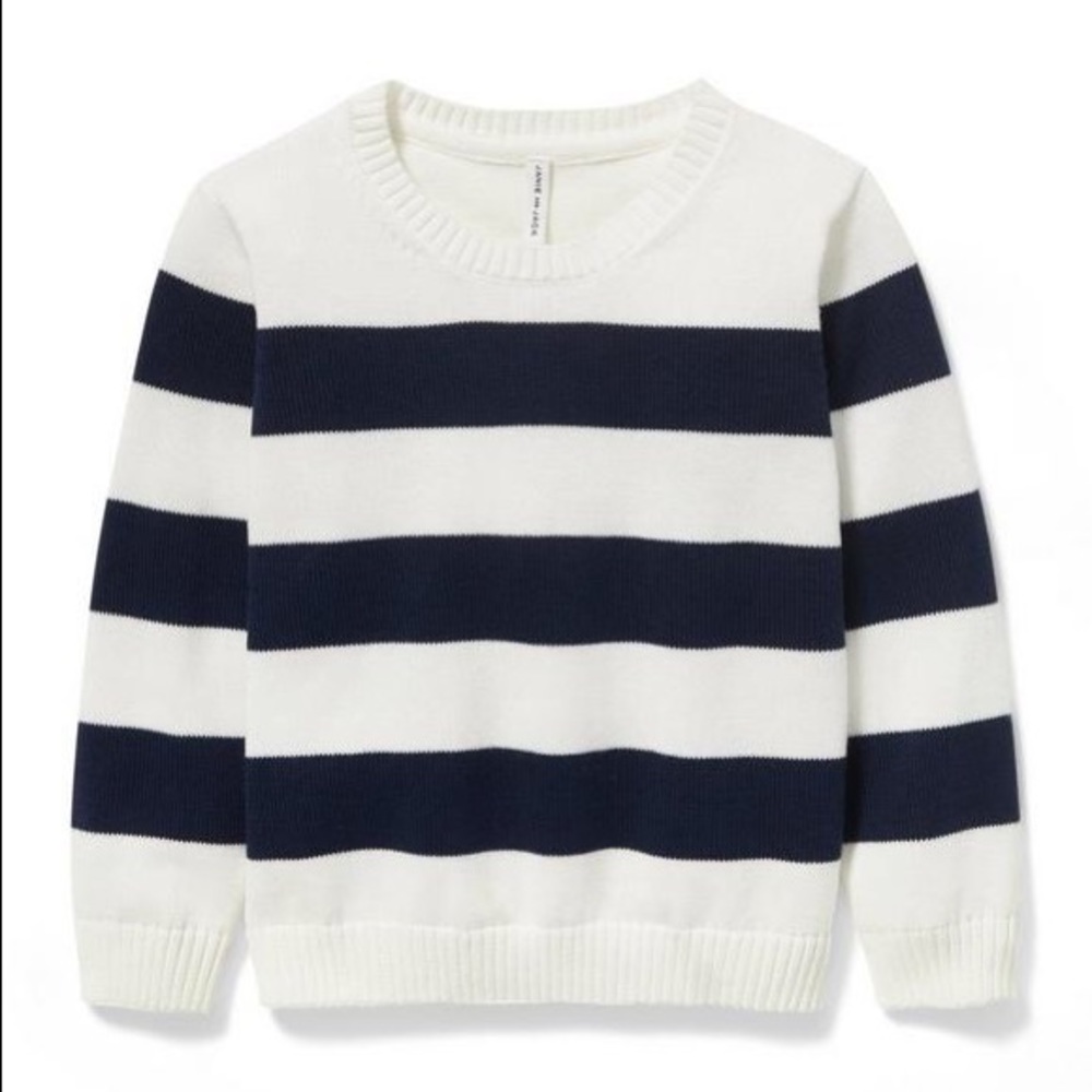 Janie and Jack STRIPED PULLOVER 2T